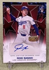 2025 Topps Series 2 Baseball Stars Red Auto Signed ROKI SASAKI #’d 1/5 Dodgers