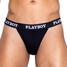 sexy ROMA mens PLAYBOY bunny LOGO modal GYM jockstrap UNDERWEAR underpants POUCH