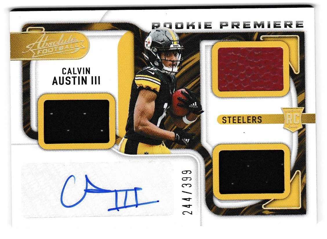 Calvin Austin Panini Absolute #236 Signature