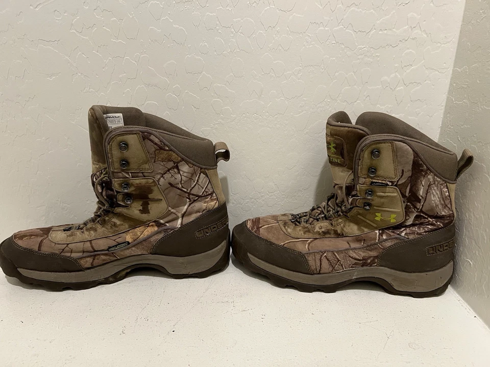 Under Armour Realtree Brow Tine Insulated Camo Hunting Boots Gore Tex Sz13 NIB - Image 2 of 4