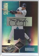 2004 Leaf Limited Monikers Jerseys Signatures 12/25 Sean Burroughs Auto 11pj