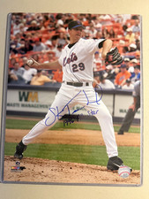 Steve Trachsel New York Mets Signed Inscribed 11X14 Photo