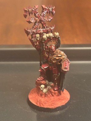 AOS - Warhammer - Khorne Lord/Bloodsecrator Proxy - Painted