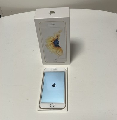 Appel iPhone 6S Handy  32GB Gold/weiss