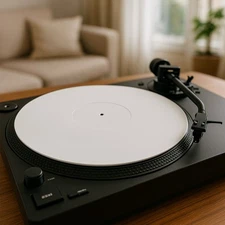 Gearlux Acrylic Turntable Mat for 12-Inch Vinyl Record Player