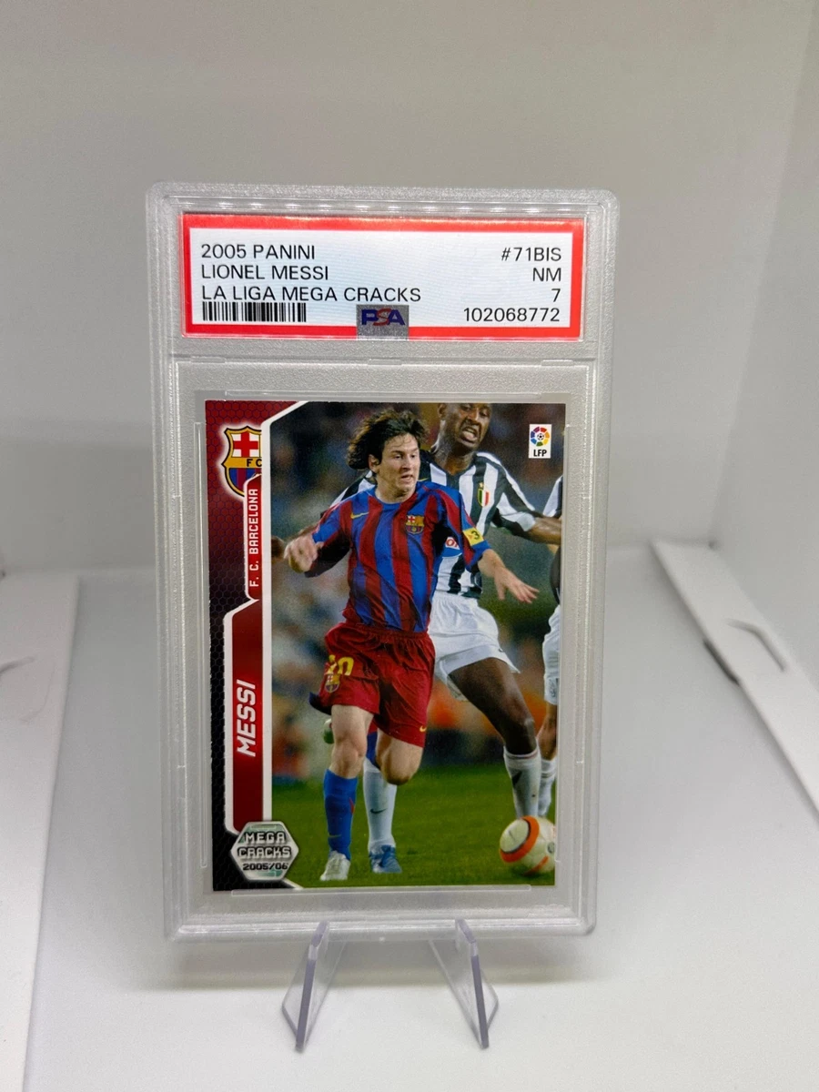 Lot De 3 Cartes Panini Gold Lionel Messi + Mega Rookie - 8 Boules Dorées, 672 Buts D10S