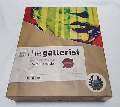 The Gallerist Strategy Board Game Vital Lacerde Eagle-Gryphon Games COMPLETE