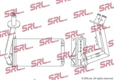 Wärmetauscher Innenraumheizung für Renault Megane 1.4 1.6 1.8 1.9 2.0 98-03