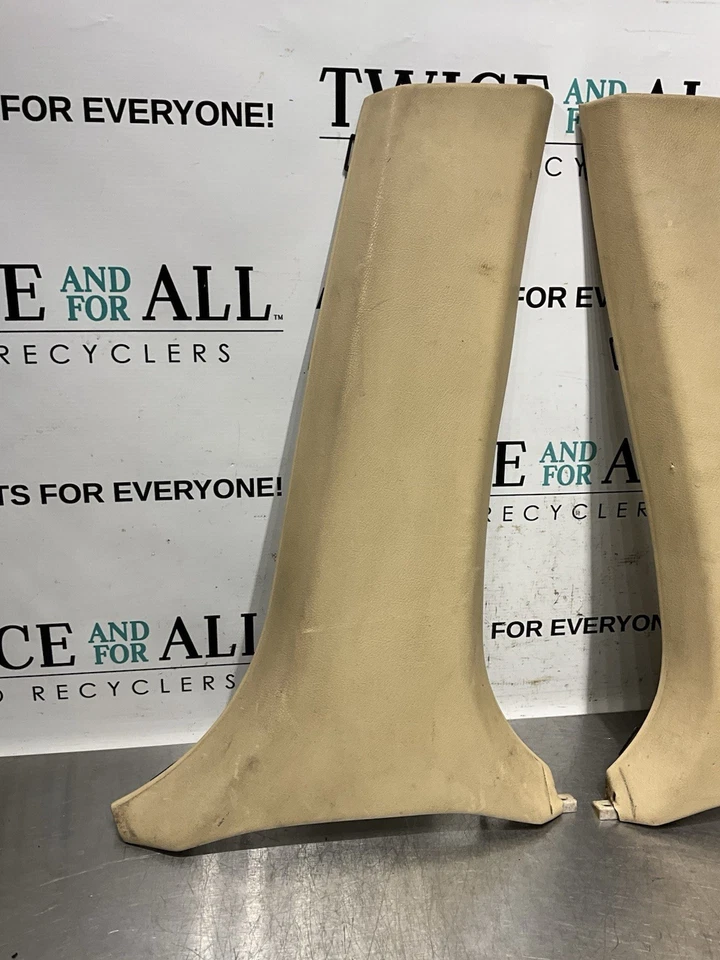 1991-1995 ACURA LEGEND SEDAN CENTRO INFERIOR B PAINÉIS DE ACABAMENTO DE PILAR BEGE - Imagem 2 de 4