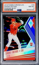 2018 Chronicles Phoenix Blue #20 Shohei Ohtani Angels RC Rookie PSA 8 NM-MT