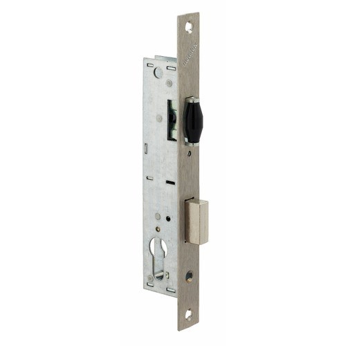 Serrure à larder Metalux avec axe 30mm et pêne rouleau pour porte