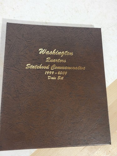 Complete Washington Statehood 56 Quarters 1999-2008 Dansco Album #7146