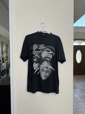 Vintage Hip Hop Rap Tee 2Pac Tupac Shakur Biggie Smalls Eazy-E Rap Tee XL
