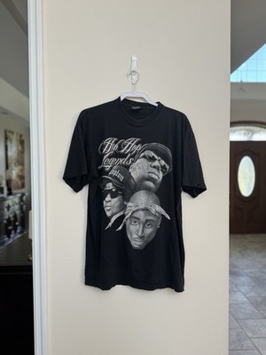 Vintage Hip Hop Rap Tee 2Pac Tupac Shakur Biggie Smalls Eazy-E Rap Tee XL