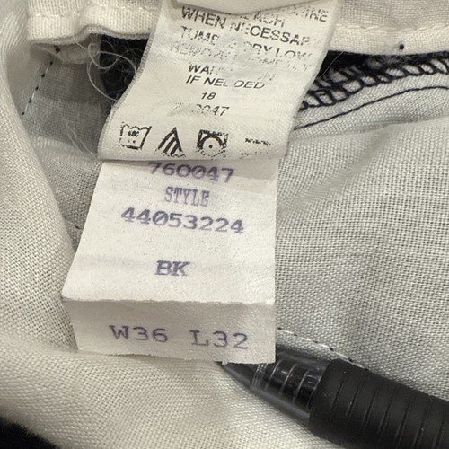 Farah Khakis Y2K Black Chino Pants Men’s 36x32 Classic Fit 100% Cotton - Picture 7 of 20