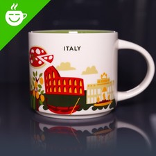 » STARBUCKS City Mug » ITALY « NEU » Tasse YOU ARE HERE YAH Italien Italia