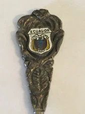 Ecuador Vintage Souvenir Spoon Collectible