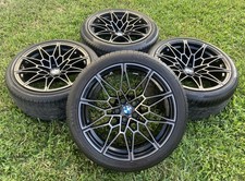 OEM 19/20" BMW 826 826M G80 G82 G87 M2 M3 M4 Wheels Rims Forged Set x4 Float Cap