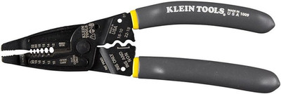 Klein Tools 1009 Multi Tool, Wire Stripper/Crimper/Wire Cutter, Made in USA, Lon