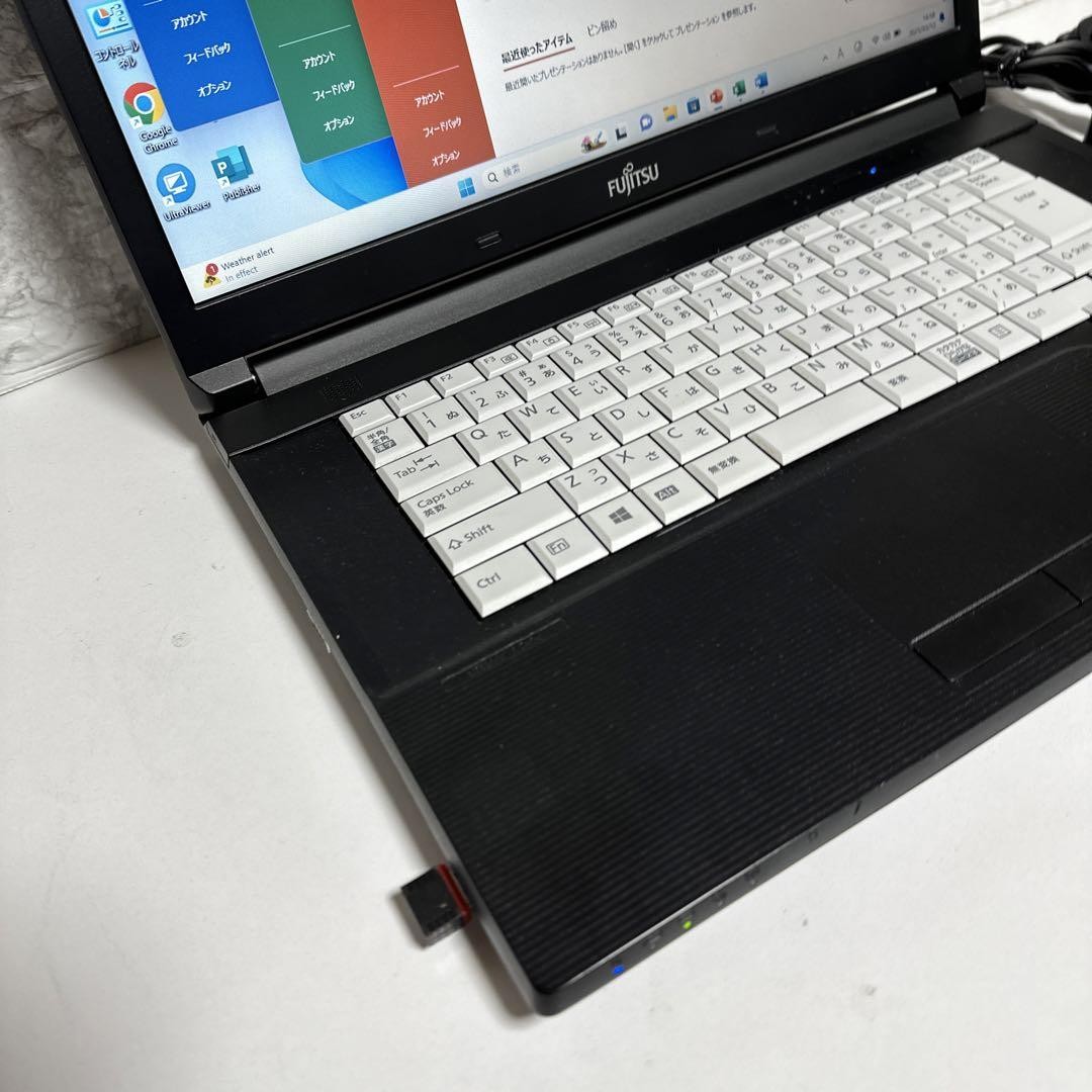 富士通 FMVA54EB i3 15.6型 4GB SSD240GB Win11 FUJITSU Notebook PC Core i3 15.6 inch 8GB RAM 128GB SSD