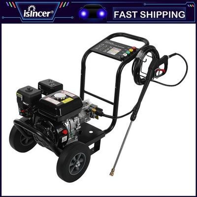 #ad Gas Pressure Washer for Cars Fences 0.6L OIL CAPACITY Cold Water Gas Powered $250.99