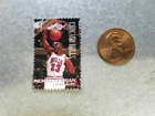 Michael Jordan NBA Basketball Chicago Bulls Air Jordan DUNK Perforated Stamp