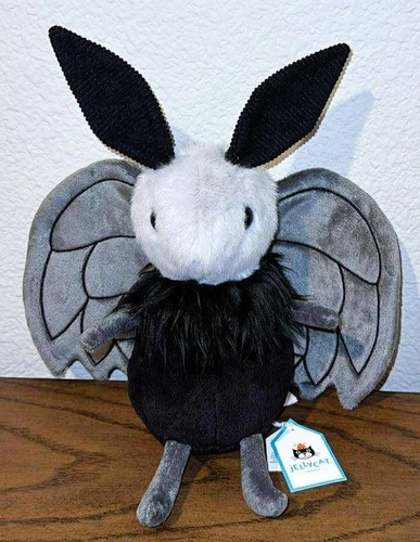 Jellycat Miff Mothman Plush AUTHENTIC Halloween NWT w Dust Bag Same Day Shipping - Picture 1 of 4
