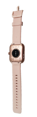 KEEPONFIT Smart Watch Touch Screen with Alexa Built-in IP68 Waterproof, Pink