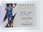 ISAIAH THOMAS 2018-19 IMMACULATE MODERN MARKS AUTO RED /25 #MM-ITH NUGGETS Q6383