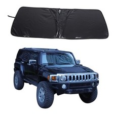 Windshield Sun Shade Compatible with Hummer H3 2005 for Hummer H3 2005-2009