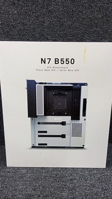 NZXT N7-B550 ATX Mainboard AM4 Sockel B550 Chipsatz DDR4 128GB Unterstützung