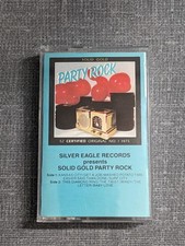 Solid Gold Party Rock Cassette Tape Various Artists Silver Eagle Records 1982