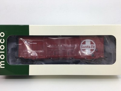 HO Moloco 60001-06 Santa Fe ACF 50  Hi Cube Non-Waffle Boxcar ATSF #46086