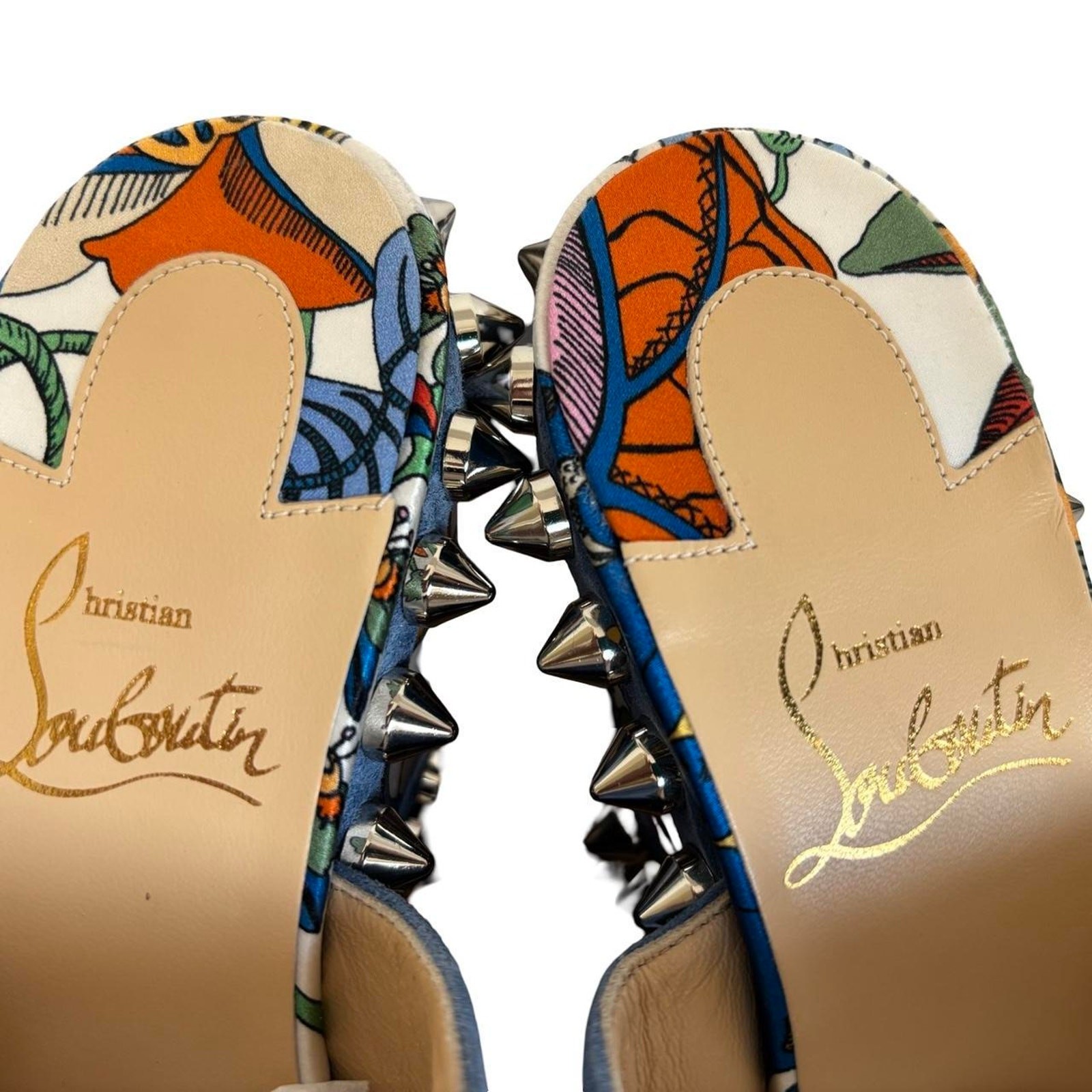 CHRISTIAN LOUBOUTIN MASSIVACTIC 160 SPIKE PLATFORM SANDALS 5/35 NEW SOLD OUT image 4