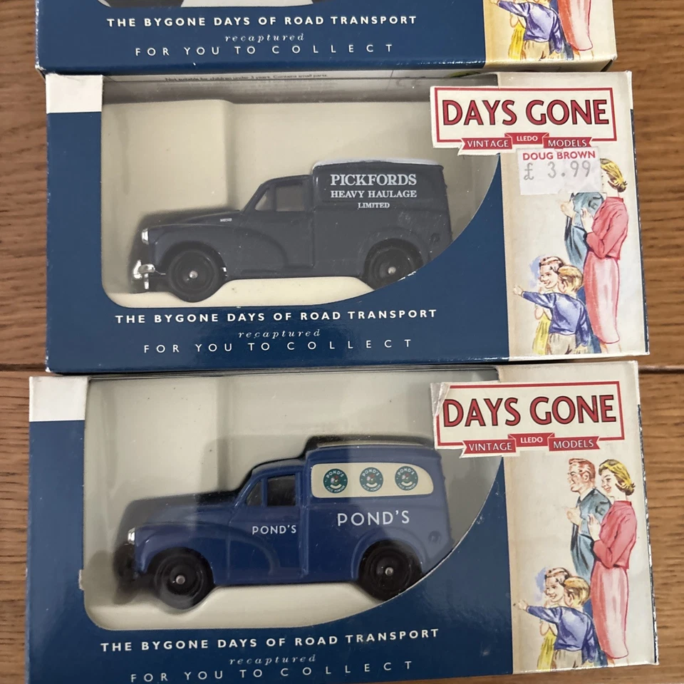 Lledo Days Gone Morris Minor Van X6 - Image 2 of 4