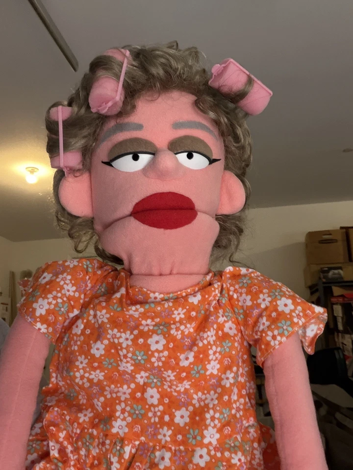 Country Auntie Professional Muppet-Style Puppet   - Image 2 of 4