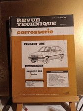 Revue technique Peugeot 205