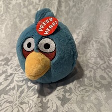 Retired Angry Birds Blue Jay 5" Plush NEW with TAGS NO SOUND