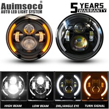 Pair 7inch Round Led Headlights With Drl Turn Signal For Chevy Truck 1947-1957 Pair 7inch Round Led Headlights With Drl Turn Signal For Chevy Truck 1947-1957