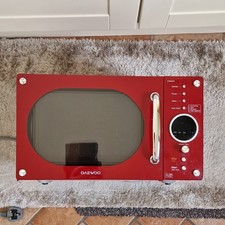 Daewoo KOR8A9RR Red Countertop Microwave 800W 240V 0.8cu ft 10 Prog