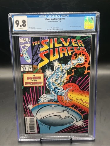 Silver Surfer #92 (Marvel Comics May 1994) CGC Graded 9.8 White Pages