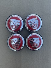 4 New JAGUAR Wheel Rim Center Caps S  XJ XJ8 XF XK F Type F Pace Red
