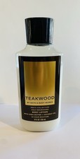 BATH  BODY WORKS MEN  S COLLECTION TEAKWOOD 24 HOUR MOISTURE BODY LOTION 8 OZ