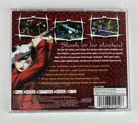 Maken X Sega Dreamcast 1999 Atlus Complete Tested Working CIB