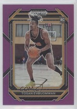 2023-24 Panini Prizm Draft Picks Purple Prizm 66/75 Tosan Evbuomwan #11 5ub