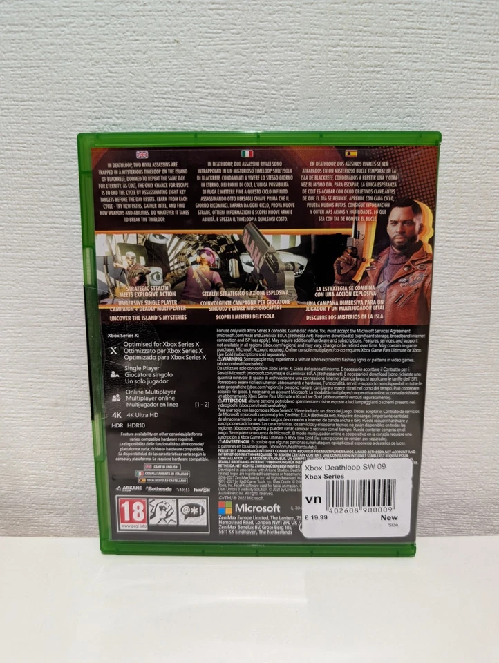 Deathloop Xbox Series X Game Bethesda Shooter 2022, photo 2 of 5