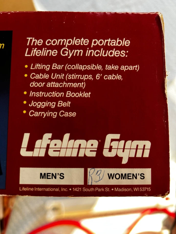 复古 Bobby Hinds Lifeline 美国健身房套件 带教学视频和小册子 — 第 4/4 张图片