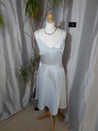 Gorgeous Coast Dress Size 14 Silver Classic Elagant Wedding Ascot Cruise - Picture 1 of 5