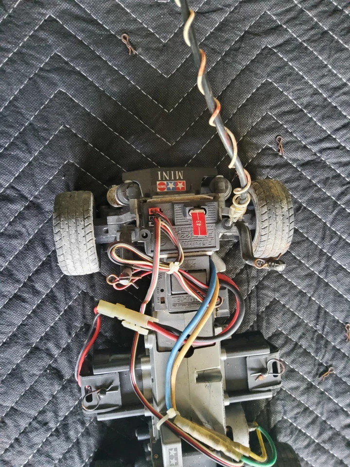 Tamiya rc car Mini Cooper racing red& white for parts - Image 3 of 4