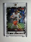 2025 Panini Select - Score Select Throwback Bo Nix #22 Zebra Prizm SP